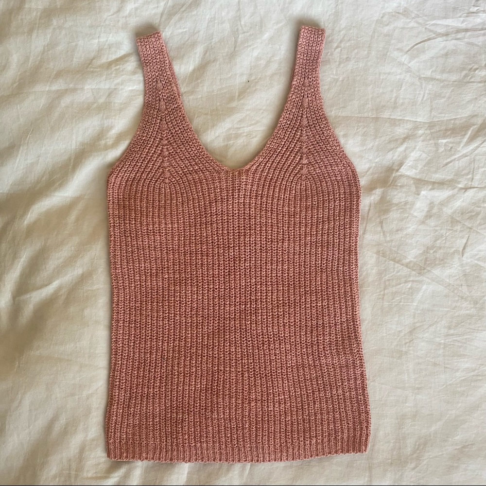 Madewell Monterey Sweater knit tank top